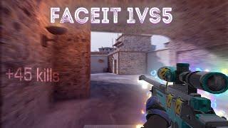 Faceit +45 Kill ️| Standoff 2 1vs5 | iPad Pro 120fps