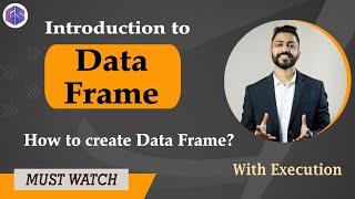 Lec-37:DataFrame in Python  | How to create ‍Data Frame in Pandas | Reading Data from CSV files