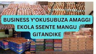 Part 1:OKUSUBUZA AMAGGI BUSINESS NYANGU ATE EKOLA SSENTE