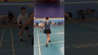 they dont block it like i block it #badminton