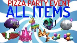 [EVENT] HOW TO GET ALL ITEMS - Pizza Party Event ROBLOX