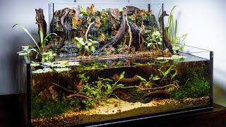 DIY Wasserfälle Terrarium Moorfilter für Nano Aquarium