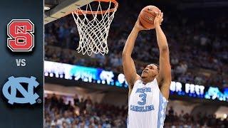 NC State vs. North Carolina Basketball Highlights (2015-16)