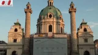 Melongo (Karlskirche). Street dancers. Vienna Guides by RussianAustria (Full HD)