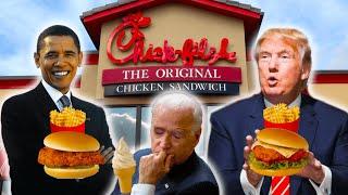 US Presidents Go To Chick-Fil-A