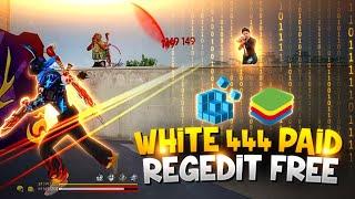 This REGEDIT will give you 99% headshot rate in free fire || white 444 best regedit ever