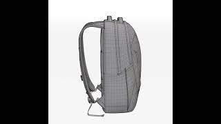 3D model backpack The North Face Vault