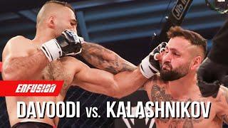 Pure Savagery In This MMA Fight! Davoodi vs. Kalashnikov | Enfusion Cage Events