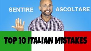 Italian Mistakes: SENTIRE and ASCOLTARE in Italian - Meaning + More!