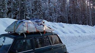 За полярный круг на жигулях | Первые поломки | Валдайский марафон | Дорога до Питера