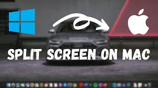 HOW TO GET WINDOWS SPLIT SCREEN ON MAC OS FOR FREE!