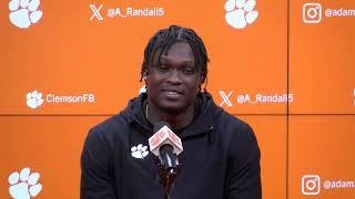 Adam Randall says Clemson offense is ‘really confident’ going into Georgia battle