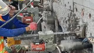 Bongkar Beton / Concrete Demolition di  Tambak Lorok Blok 3 Semarang - By Mitra Sentosa Rahardja