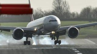 Turbulent Touchdowns