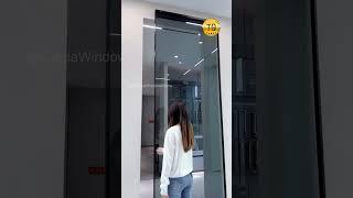 In just three simple steps,you can also have such a trackless invisible door.#slidingdoor 