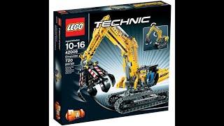 Lego Technic Excavator, set 42006 review