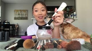 How I Deep Clean My Makeup Brushes | Ashley Wong