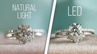 Jewelry Photography Made Easy: A Comparison Using LED Light vs. Natural Light