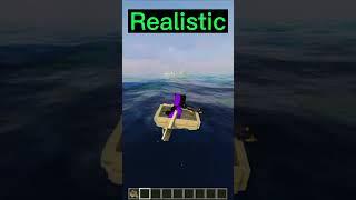 Minecraft NORMAL vs REALISTIC 