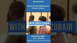 Join Us For Our Online Quran Circles on Zoom!