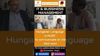 IT & BUSSINESS MANAGEMENT |  ITS MY MASTERS | STUDY IN GERMANY | #management  #2024   #IT #business