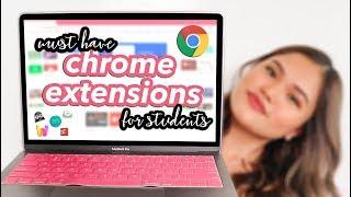 10 MUST-HAVE chrome extensions for students (for productivity, organization)