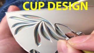 How to MUG Printing and Decorate Cup | Cup Designs || Random Clipper