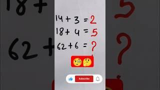 Solve this question#youtubeshorts #mathstricks #howtosolvmathpuzzles #ytshorts