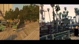 GTA 4 vs GTA 5 Graphics Comparison