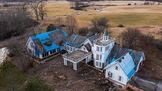 Abandoned $20M Mansion - Horizon Farm in Barrington Hills