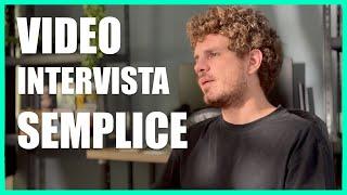 Come Girare una Video Intervista Semplice | Guida Completa + Consigli di Montaggio con Filmora