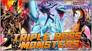 Triple Boss Monsters! Blue Eyes Magia ft Light and Darkness & Dragoon! |  Yu-Gi-Oh! Master Duel