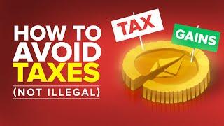 How to AVOID Crypto Taxes - 4 Legal Examples (Beginner to Advanced)