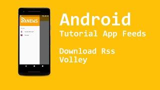 Android Studio - Tutorial App Feeds - 14 - Download Rss (Volley) - Part 2