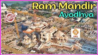 Exclusive : Shri Ram Mandir Ayodhya | Ram Temple Construction Latest Update | Drone SRJ