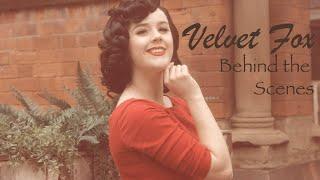 Behind the scenes vintage session with Velvet Fox