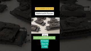 Wehrmacht Panzer is all available at my shop #modellbausatz #nscale #militarymodels #military