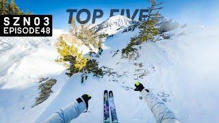 MY TOP 5 SKI RUNS FROM LAST SEASON (POV)