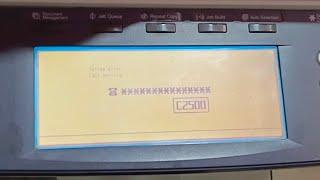 error code c2500 solution on Kyocera km 3035/4035/5035 etc