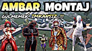 AMBAR MONTAJ - GÜLMEMEK İMKANSIZ - PUBG MOBİLE KOMİK MONTAJ