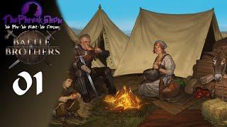 Let's Play Battle Brothers - Blazing Deserts - Part 1 - NEW STUFFS!