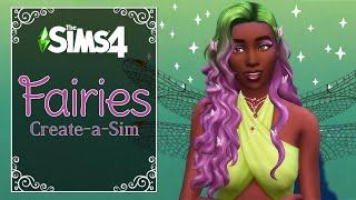 MANIFESTING Sims 4 Fairies | Create a Sim | CC Links in Description 