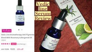 vedic line Anti pigmentation Bleand serum Honest review/smalllittlethings