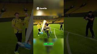 Khalid’s Shot at a Million Dollars: Win Big! #mrbeast #khalid #ronaldo #shorts #newchallenge