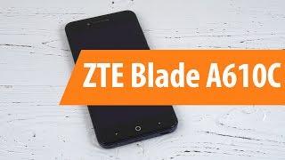 Распаковка ZTE Blade A610C / Unboxing ZTE Blade A610C