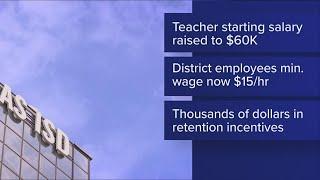 Dallas ISD approves higher starting salaries for teachers