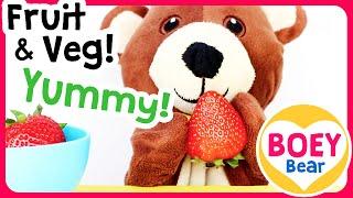 Learning Videos for Toddlers (toddler videos for your picky eater, fussy eater, blw) UK | Boey Bear