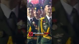 80-летие Минска! Белорусские женщины-военнослужащие демонстрируют модельную красоту