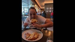 Gluten-free Pizza taste test on Sky Princess with Sea Leg Journeys