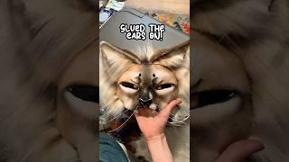 Making a Siamese cat therian mask! #therian #funny #therianthropy #theriangear #quadrobics #furry